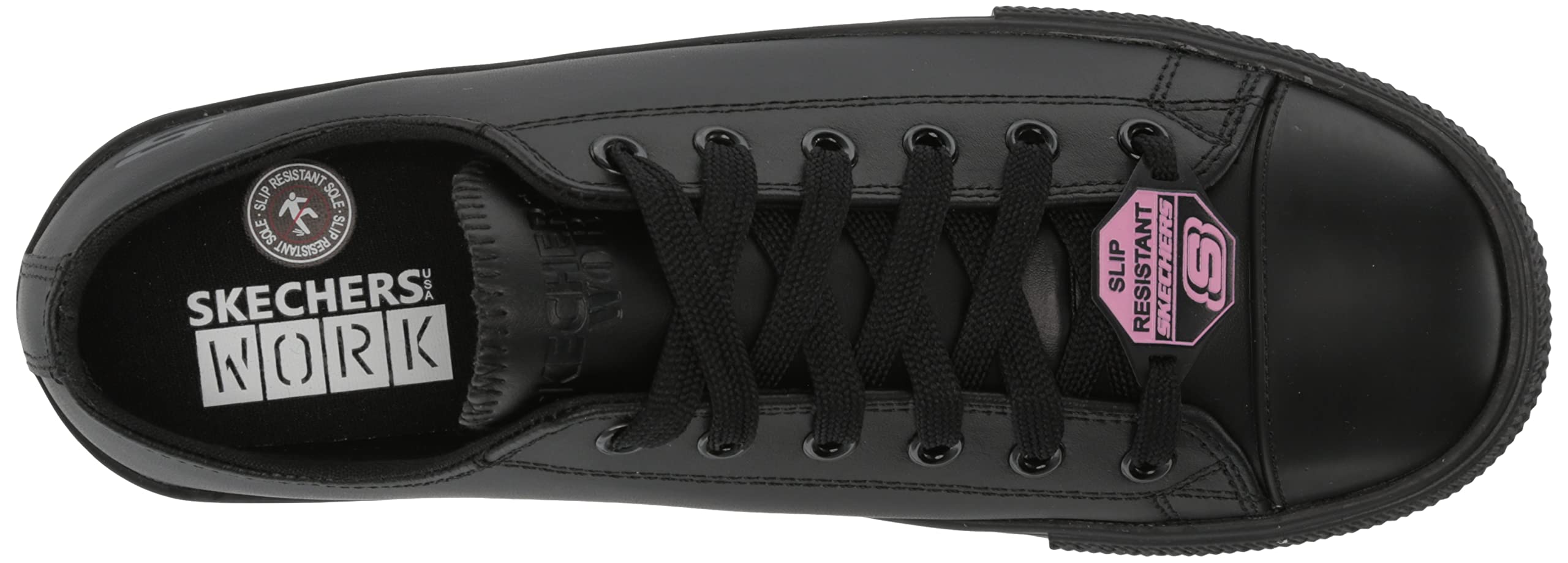 Skechers for Work Women's Gibson-Hardwood Slip Resistant Sneaker