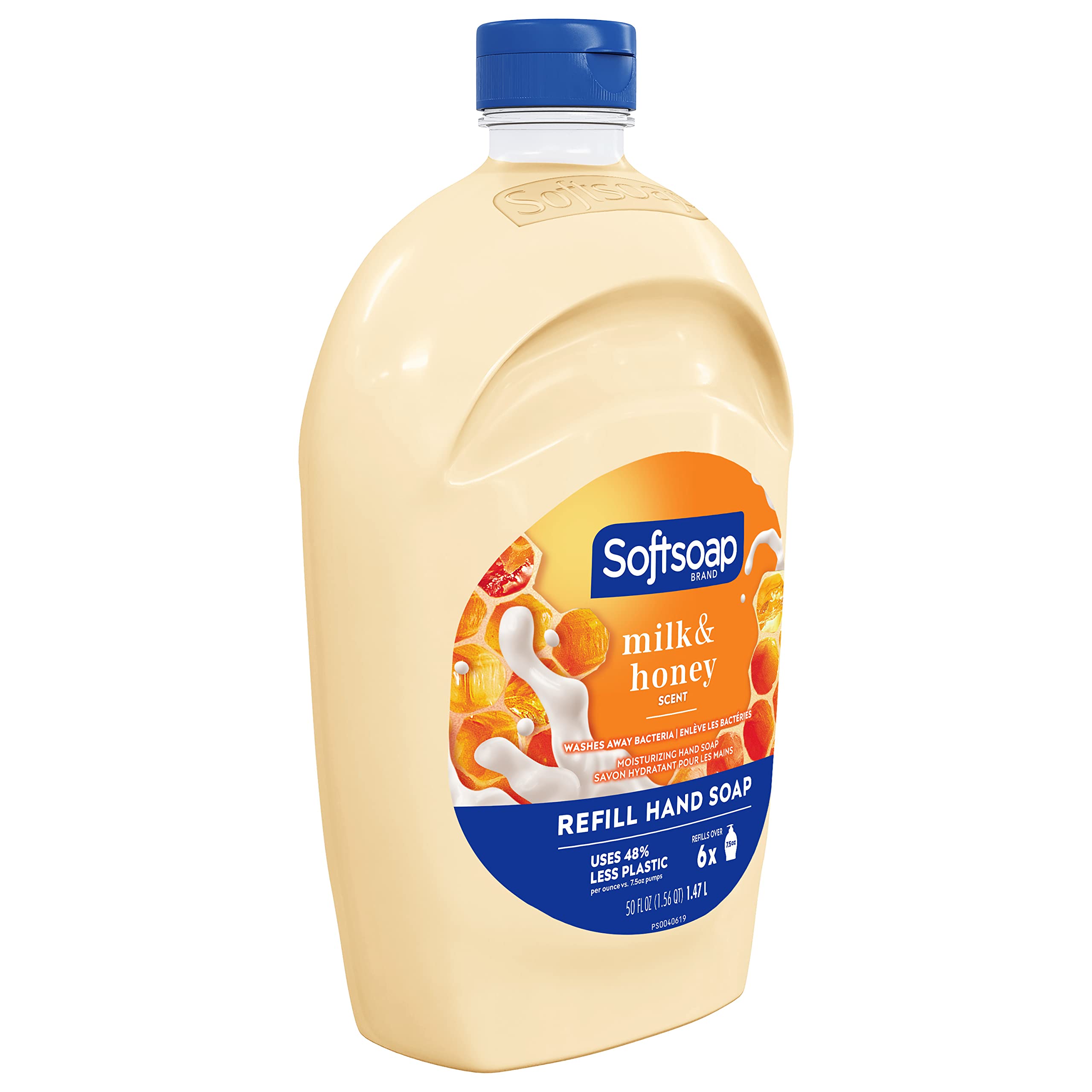 Softsoap Milk & Honey Scented, Liquid Hand Soap Refill, 50 Ounce