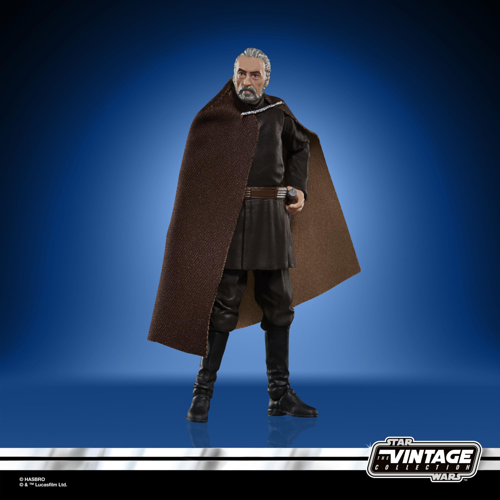 STAR WARS The Vintage Collection Count Dooku, Attack of The Clones 3.75 Inch Collectible Action Figure