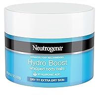 Hydro Boost Whipped Body Balm With Hydrating Hyaluronic Acid for Dry To Extra Dry Skin, 6.7 Ounce (Pack of 1)