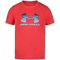 Under Armour Boys' Short Sleeve Shirt, Crewneck, Lightweight and Breathable
