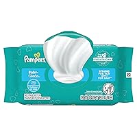 Baby Clean Wipes, Baby Fresh Scented, 1 Flip-Top Pack (72 Wipes Total)