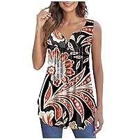 Women's 2023 Fashion Leopard Print Shirring Sleeveless Casual T-Shirt Tank Top Summer Loose Comfortable Camisole