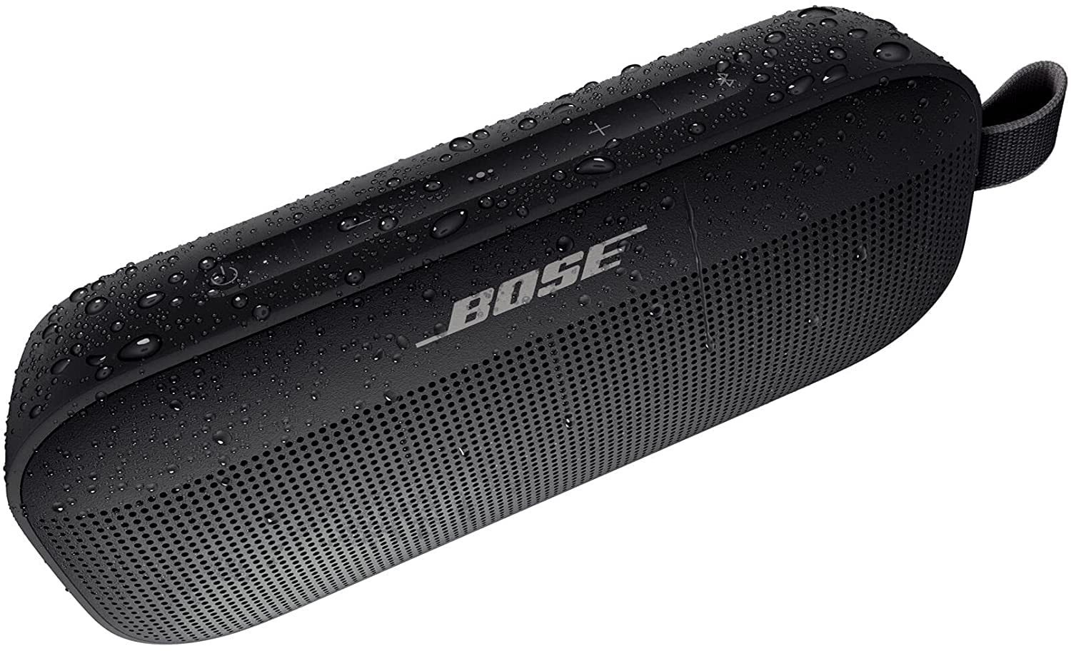 Bose SoundLink Flex Bluetooth Portable Speaker, Wireless Waterproof Speaker for Outdoor Travel - Black (Renewed)