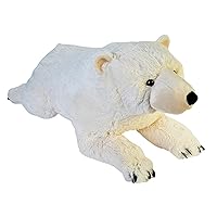 Jumbo Polar Bear Plush, Giant Stuffed Animal, Plush Toy, Gifts for Kids, 30 Inches