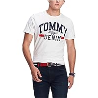 Tommy Hilfiger Mens Denim Graphic T-Shirt