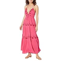 Free People Real Love Embroidered Dress