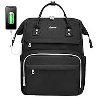 LOVEVOOK Laptop Backpack, 17 Inch Laptop Bag for Women Computer Work Bag Large Capacity Rucksack (Upgraded)