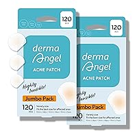 Acne Patches for Face Ultra Invisible Pimple Patches for Face Hydrocolloid Patches Zit Patches Acne Stickers Exposed Skin Care Acne Treatment - Day and Night Use 240 pieces 3 Sizes