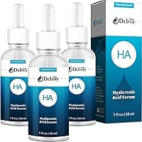 DEBAIY 3 Pack Hyaluronic Acid Serum for Face Moisturizing Anti-Aging Serum -(1fl.oz|30ml)