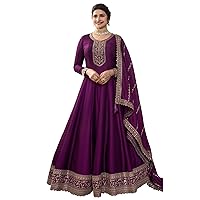 Indian Women Ready To Wear Anarkali Gown Suits Pakistani Style Salwar Kameez Dress