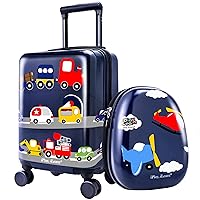 iPlay, iLearn Kids Carry On Luggage Set, 18