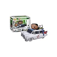 Funko POP! Movies: Ghostbusters- Winston Zeddmore and Ecto 1 Action Figure