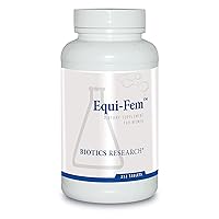 Biotics Research Equi Fem Multi Vitamin Mineral Supplement for Women. High Dose Multi for Pre-Menstrual Support. Black Cohosh. Dong Quai. Digestive Enzyme Support 252 Tabs