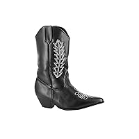 Child Black Cowboy Boots Medium (13-1)