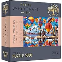 Trefl Colorful Balloons 1000 Piece Jigsaw Puzzle Wood Craft 27