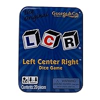 Left Center Right™ Dice Game - Blue Tin