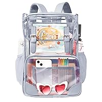 Clear Backpack, Girls Backpack Clear Backpacks For Adults/Kids For School Work Travel Concert Sport Events