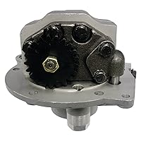 Complete Tractor 1101-1018E Hydraulic Pump Compatible with/Replacement for Ford Holland Tractor 6610, 6610O, 6610S, 6710, 6810, 6810S, 7010, 7410, 7610, 7610O, 7610S, 7710, 7810, 7810O,Gray
