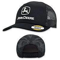 John Deere Baseball Cap Trucker Hat 53083345Bk Youth Current Baseball Cap Trucker Hat Trademark BKWH Black