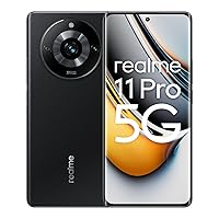 realme 11 Pro RMX3771 Dual-SIM 128GB ROM + 8GB RAM (GSM Only | No CDMA) Factory Unlocked 5G Smart Phone (Astral Black) - International Version