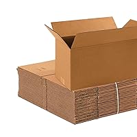 BOX USA 16 x 8 x 8 Corrugated Cardboard Boxes, Long 16