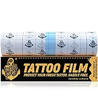 Sorry Mom Tattoo Aftercare Bandage (6.5 ft x 6 in) Clear Tattoo Bandages Waterproof, Adhesive Tattoo Wrap Bandage - Tattoo Healing Wrap - Tattoo Film Protection - Second Skin Tattoo Waterproof Bandage