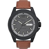 Timex Men's Essex Avenue Day-Date 44mm TW2U82200VQ Quartz Watch