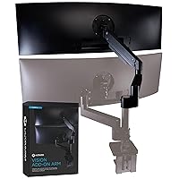 Heavy Duty Extension Arm [Accessory Only - Requires MA20P-S Single Monitor Arm for Use] Dual 49