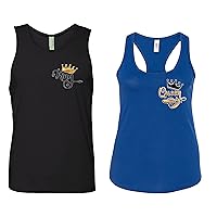 King and Queen Matching Shirts - His and Hers Couples Shirts - Gift for Boyfriend - Gift for Girlfriend
