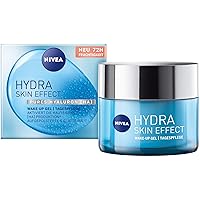 Hydra Skin Effect Wake-Up Gel (50 ml), Smooth Day Cream with Pure Hyaluronic Acid for 72h Moisture
