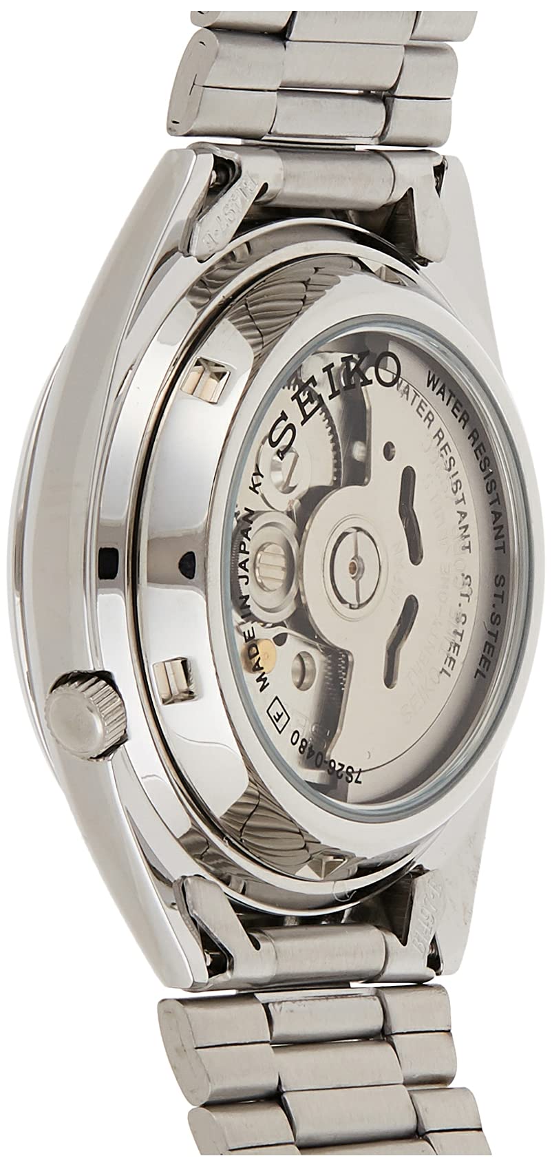 Mua Seiko 5 Automatic Gents Stainless Steel Watch, Black Dial - SNXS79J1 - ( Made in Japan) by Seiko Watches trên Amazon Mỹ chính hãng 2023 | Giaonhan247