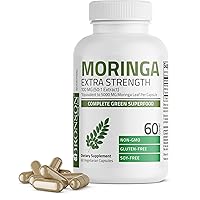 Morgina Extra Strength Complete Green Superfood, Non-GMO, 60 Vegetarian Capsules …