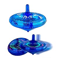 Light Up Dreidel by Rite Lite - Spinning Dreidel Exciting Colorful Light Patterns! Chanukah Jewish Holiday Party Dreidel with Hebrew Lettering Goodie Bag Rewards Festival of Lights Hours of Fun!