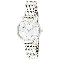 Emporio Armani Women's Two-Hand Leather Watch