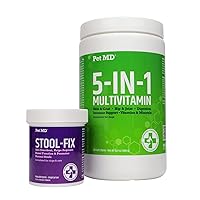 Pet MD Stool Fix & 5-in-1 Multivitamin Chews