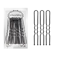 U Shaped Hair Pins for Buns, 100 PCS 2.0