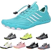 Outlivia Barefoot Shoes, Hike Footwear Barefoot Womens, Non-Slip Five Fingers Wide Toe Box Quick Dry Water Shoes Beach Shoes