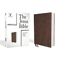 The Jesus Bible, NIV Edition, Leathersoft, Brown, Comfort Print The Jesus Bible, NIV Edition, Leathersoft, Brown, Comfort Print Imitation Leather