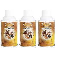 Pack of 3 Metered Fly Spray 6.4 Ounce Cans