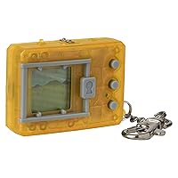 Bandai Original Digimon Digivice Virtual Pet Monster - Translucent Yellow