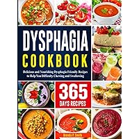 Dysphagia Cookbook: 365 Days of Delicious and Nourishing Dysphagia-Friendly Recipes to Help You Difficulty Chewing and Swallowing Dysphagia Cookbook: 365 Days of Delicious and Nourishing Dysphagia-Friendly Recipes to Help You Difficulty Chewing and Swallowing Hardcover Paperback