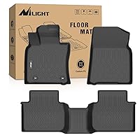 Nilight TPE Floor Mats for Toyota Camry Standard Models(FWD) 2018 2019 2020 2021 2022 2023 2024 (Not Fit for Hybrid or AWD),All Weather Custom Fit Heavy Duty Floor Liners