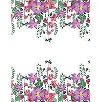 Discreet Floral Password Keeper Book: Website login info: Alphabetized Password Organizer large print 8.5x11,169 pages. Perfect password journal to track usernames, passwords