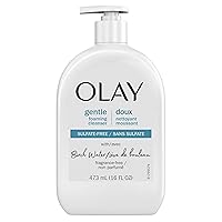 Olay Gentle Foaming Face Wash with Birch Water, Fragrance-Free, 16 oz