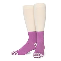 Comrad CloudCotton Knee High Socks - 15-20mmHg Graduated Compression Socks - Combed Cotton Support Socks