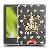 Head Case Designs Officially Licensed Emoji® Queen Royal Soft Gel Case Compatible with Amazon Kindle 11th Gen 6in 2022