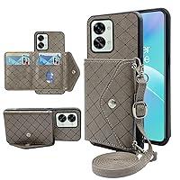 Furiet Compatible withOnePlus Nord 2T 5G Wallet Case with Crossbody Shoulder Strap Stand Credit Card Holder Lanyard Slot Cell Accessories Phone Cover for One Plus On 1 Plus 1plus One+ 1+ Nord2T T2