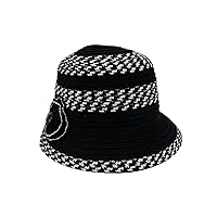 San Diego Hat Company Women's Chenille Cloche Hat with Flower and Jewls