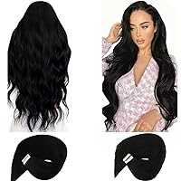 Sunny Tape in Hair Extensions Real Human Hair Jet Black and Natural Black Vrigin Injection Tape in Hair Extensions